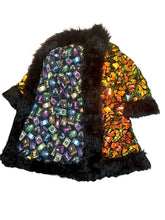 Load image into Gallery viewer, Long Holo Lava Tarot Coat *READY TO SHIP!*