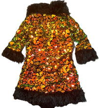 Load image into Gallery viewer, Long Holo Lava Tarot Coat *READY TO SHIP!*