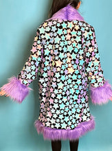 Load image into Gallery viewer, Long Pastel Cosmic Star Coat *MADE TO ORDER*