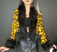 Load image into Gallery viewer, STAR STRUCK Gold Holo cropped coat *MADE TO ORDER*