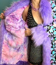 Load image into Gallery viewer, Long Pastel Cosmic Star Coat *MADE TO ORDER*