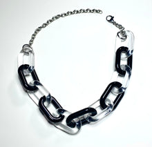 Load image into Gallery viewer, Wednesday Inspired Acrylic Chain Chokers