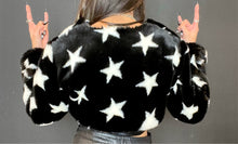 Load image into Gallery viewer, Stellar Star Faux Fur Bolero *MADE TO ORDER*
