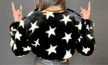 Load image into Gallery viewer, Stellar Star Faux Fur Bolero *MADE TO ORDER*