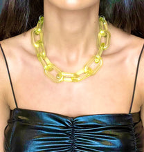 Load image into Gallery viewer, Clear Acrylic Chain Choker/Necklace
