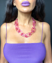 Load image into Gallery viewer, Clear Acrylic Chain Choker/Necklace
