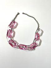 Load image into Gallery viewer, Two-toned Acrylic Chain Choker/Necklace
