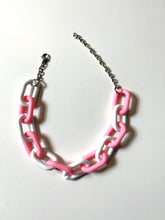 Load image into Gallery viewer, Two-toned Acrylic Chain Choker/Necklace

