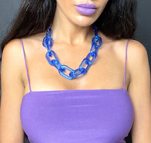 Load image into Gallery viewer, Clear Acrylic Chain Choker/Necklace
