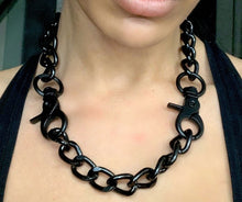 Load image into Gallery viewer, Black Magic Metal Chain Necklace
