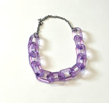 Load image into Gallery viewer, Clear Acrylic Chain Choker/Necklace
