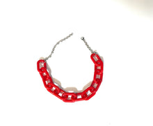 Load image into Gallery viewer, Solid Color Acrylic Chain Choker/Necklace
