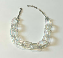 Load image into Gallery viewer, Holographic Acrylic Chain Choker/Necklace
