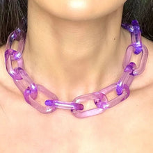 Load image into Gallery viewer, Enid Inspired Acrylic Chain Chokers
