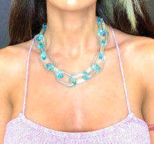 Load image into Gallery viewer, Clear Acrylic Chain Choker/Necklace

